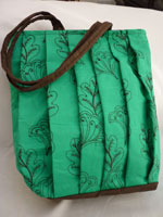 Paula Large mint green casual bag